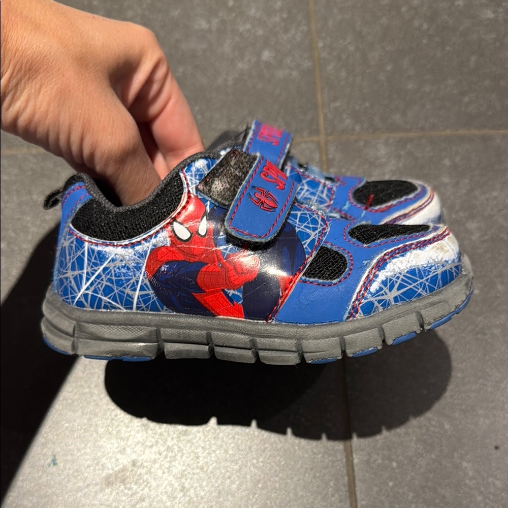 Spider-Man Kids Shoes - Blue and Black